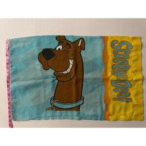 VTG Scooby-Doo 1998 Dan River Hanna-Barbera Pillow Case Standard 19" x 30"